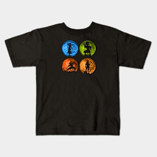 Elemental Warriors Kids T-Shirt